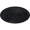 Ekena Millwork Oldham Ceiling Medallion (Fits Canopies up to 8 5/8"), Hand-Painted Steel Gray, 18"OD x 1 1/4"P CM18OLSGS - alternate 2